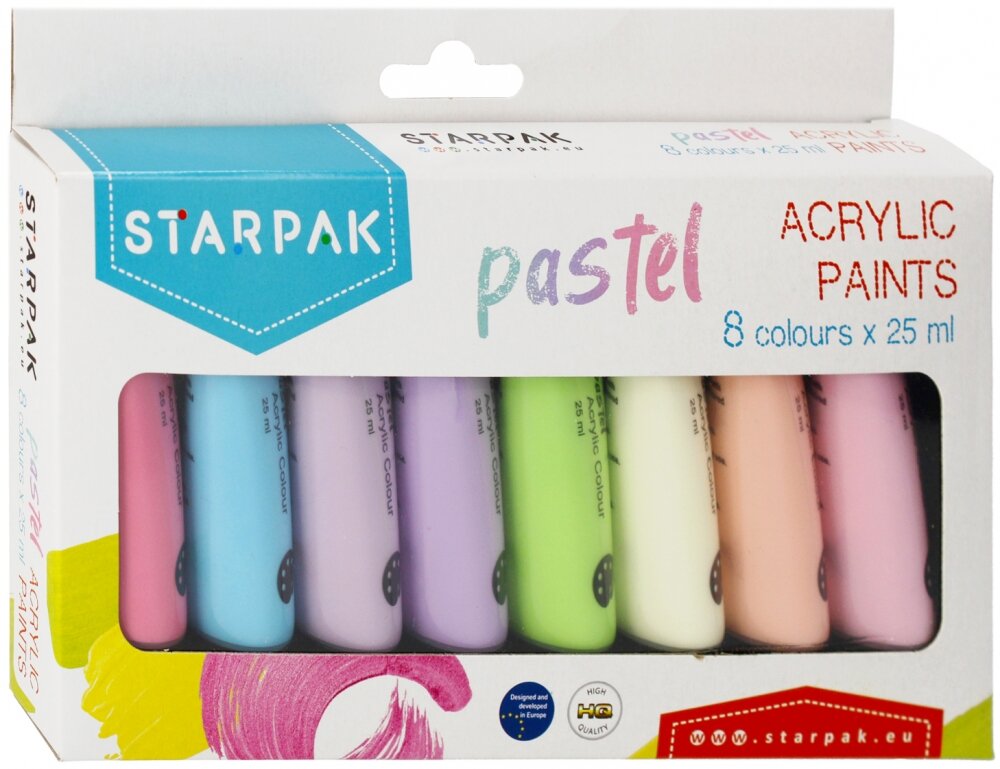 Starpak Vopsea acrilica pastel