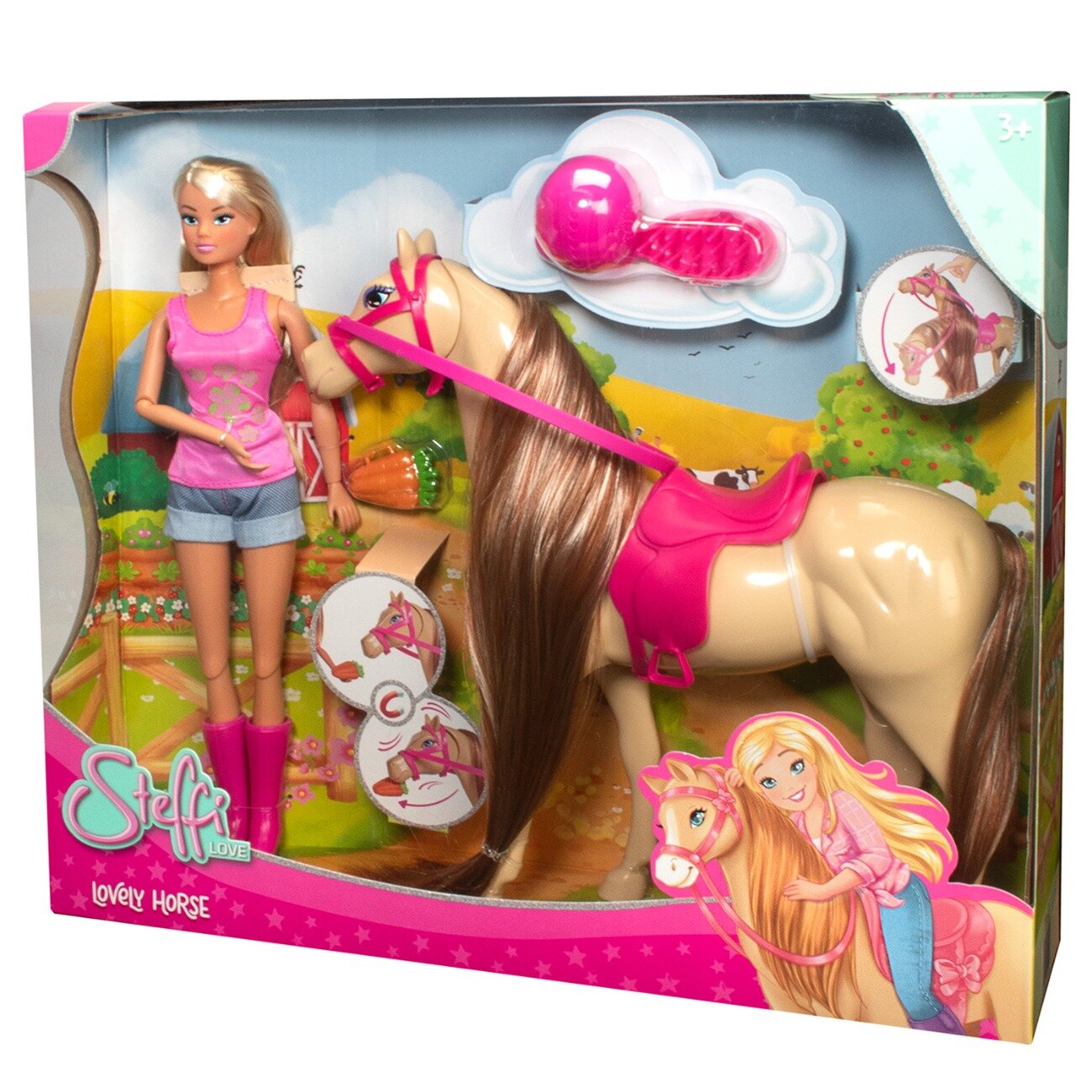 Steffi Love Set papusa si calut Lovely Horse