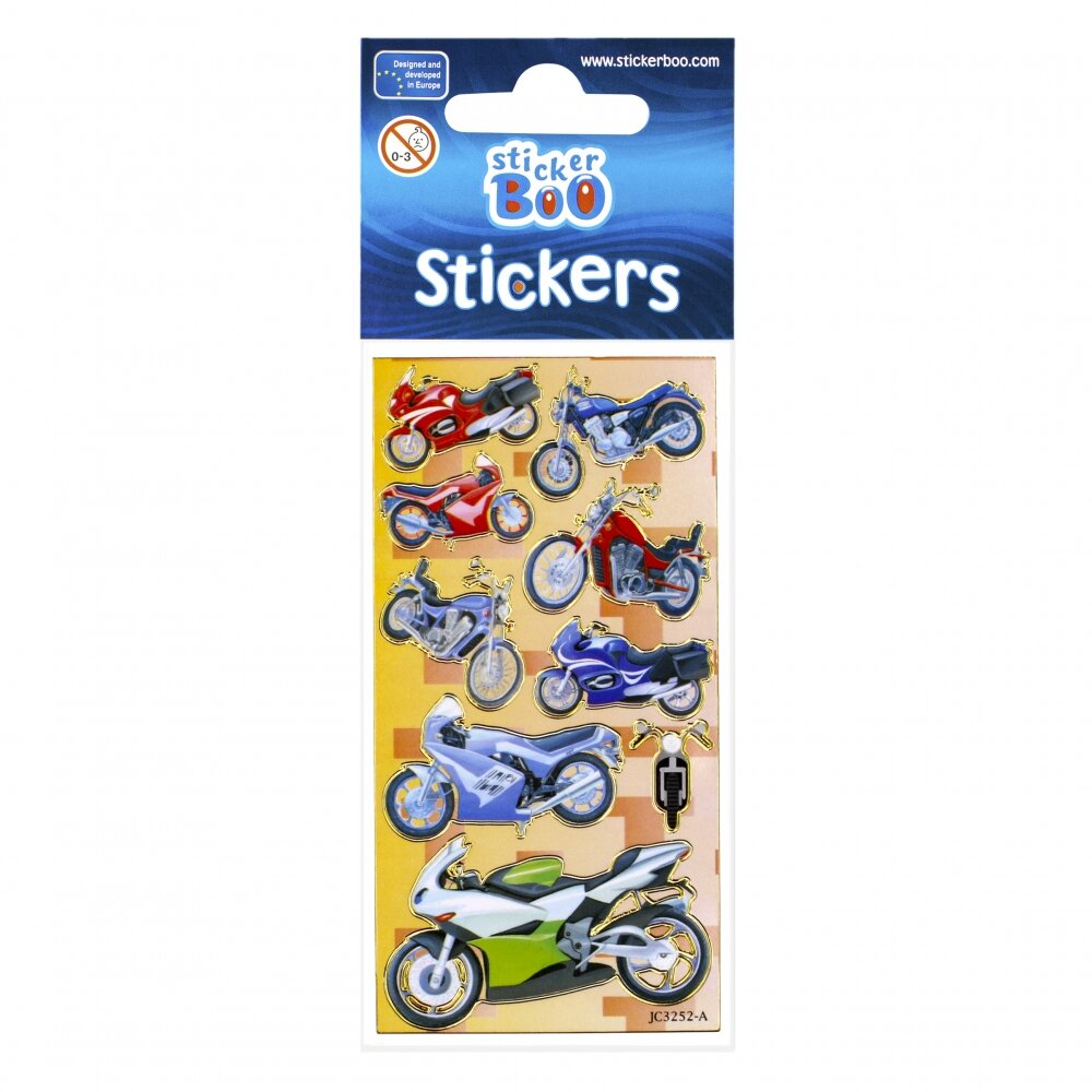 Stickerboo Abtibilduri forma motociclete