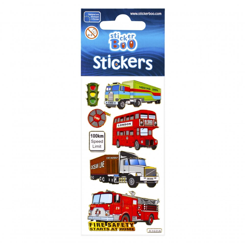 Stickerboo Abtibilduri forma vehicule