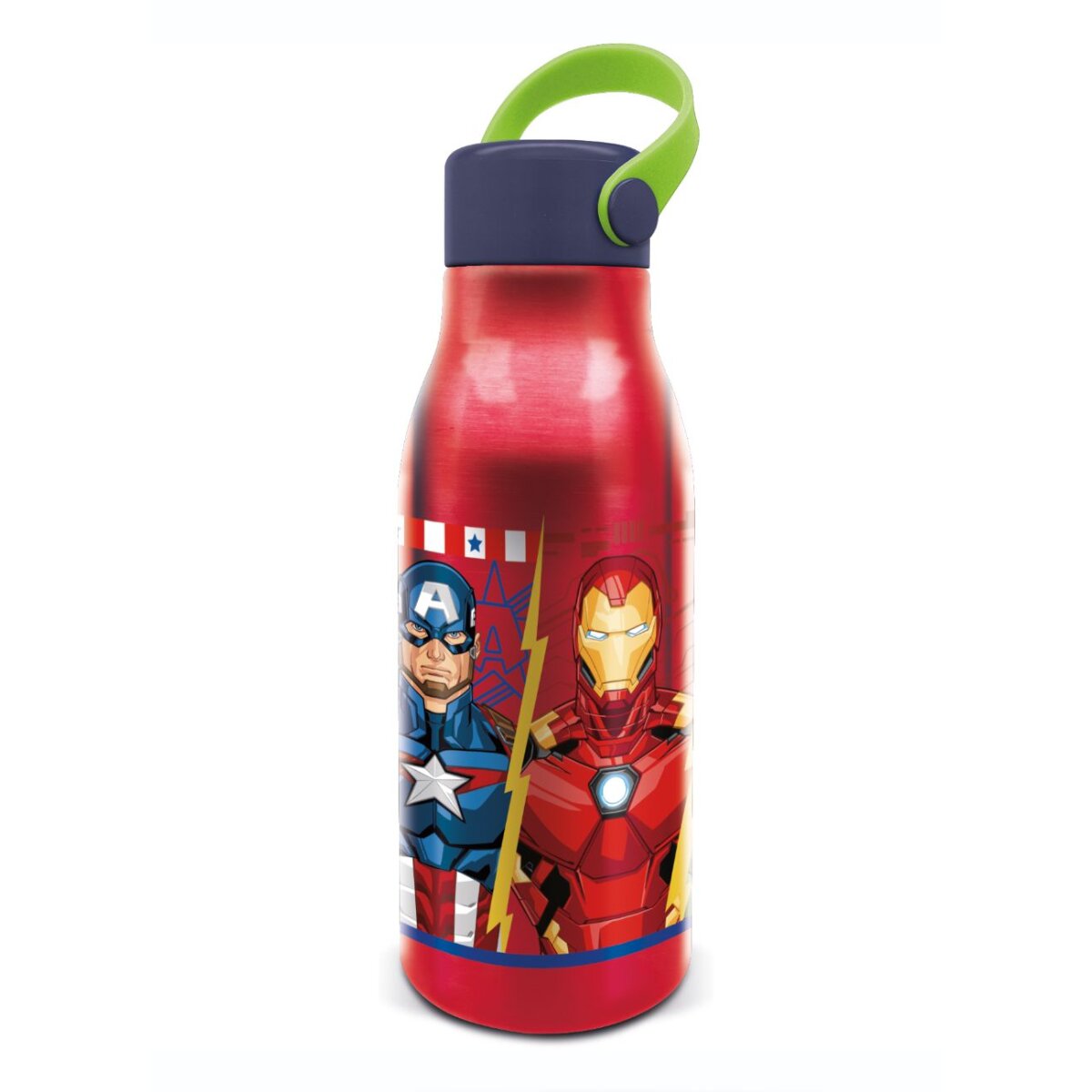 Stor Bidon din aluminiu cu maner Avengers 760 ml