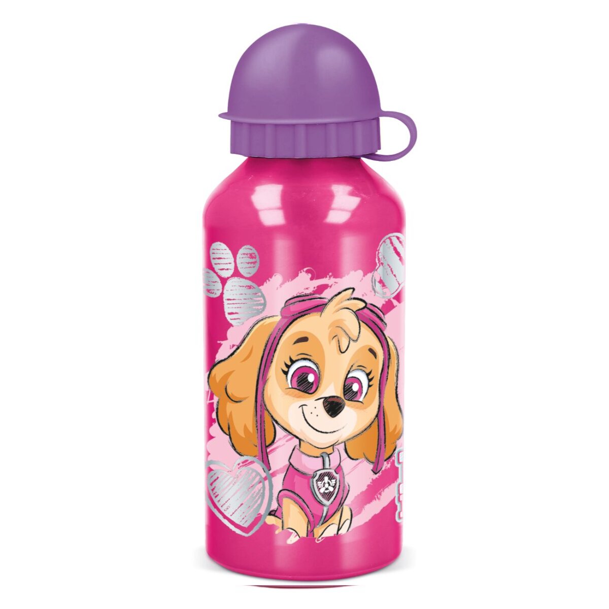 Stor Bidon din aluminiu Paw Patrol Girl 400 ml