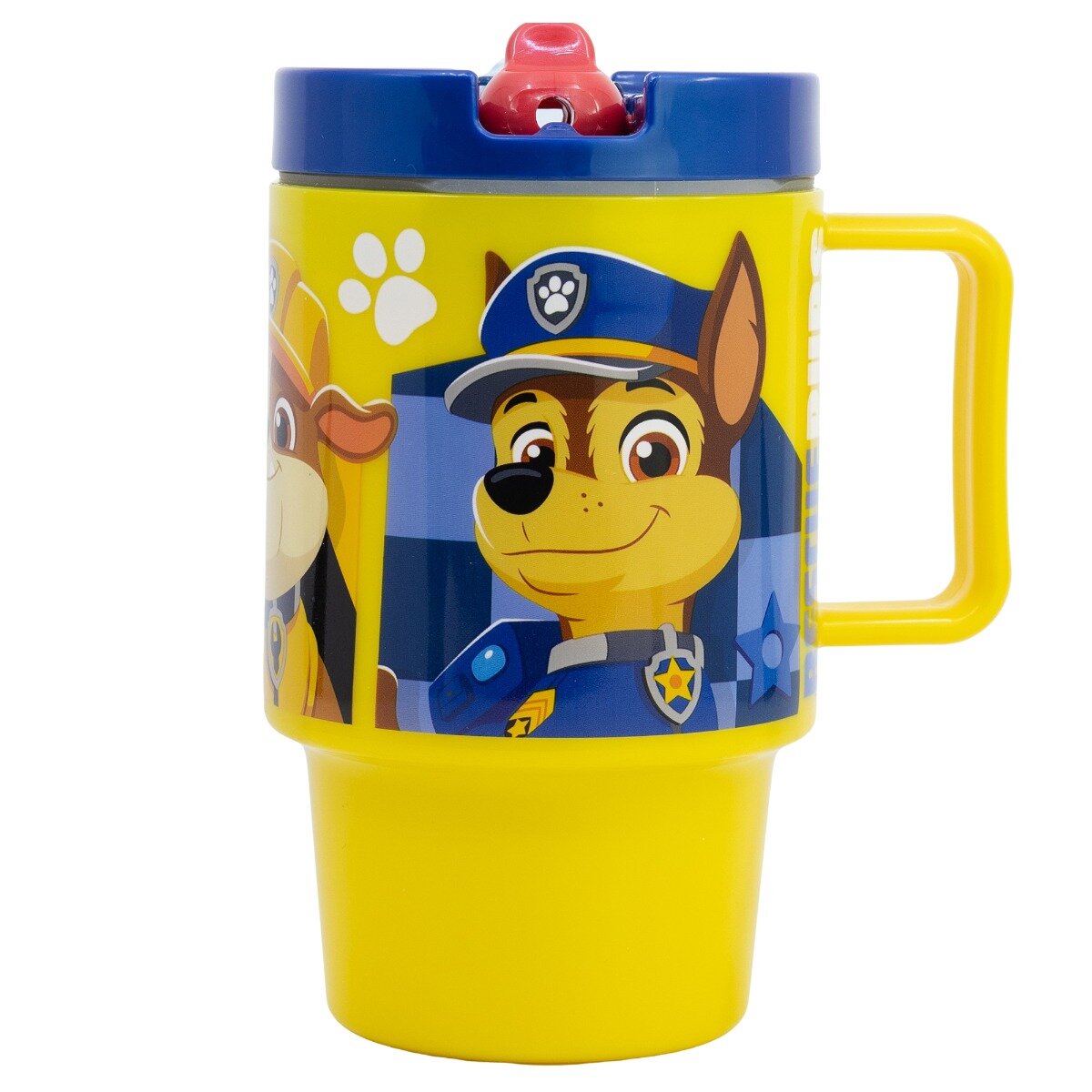 Stor Cana cu pai Paw Patrol 530 ml