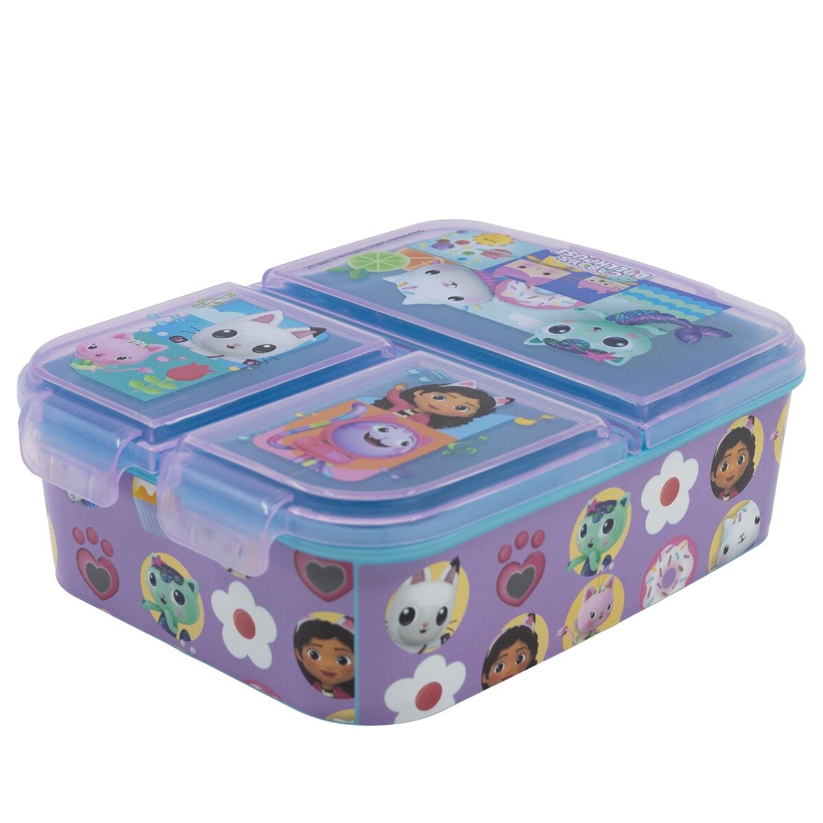 Stor Caserola pentru pranz cu 3 compartimente Gabby Dollhouse