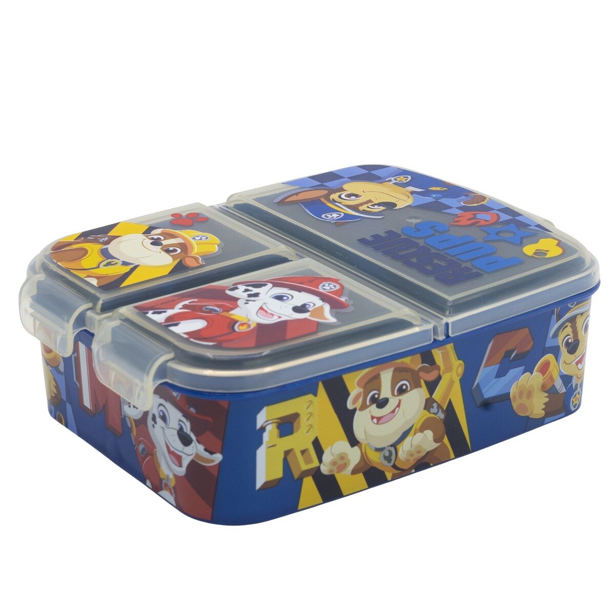 Stor Caserola pentru pranz cu 3 compartimente Paw Patrol