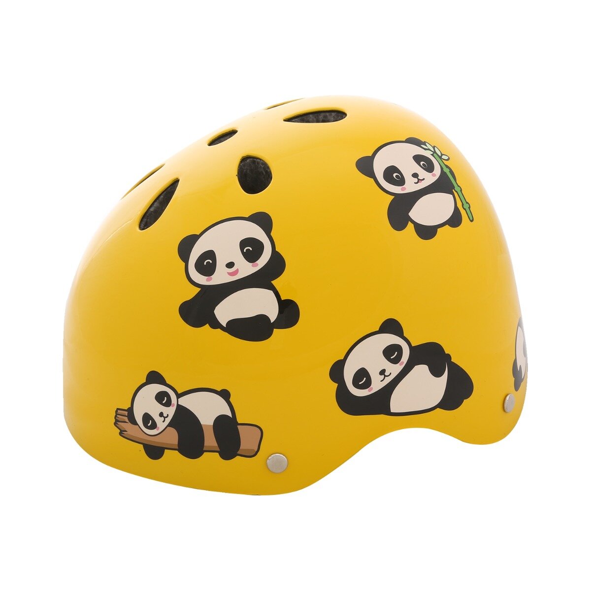 Street Jam Casca de protectie Lazy Panda Marimea S Galben
