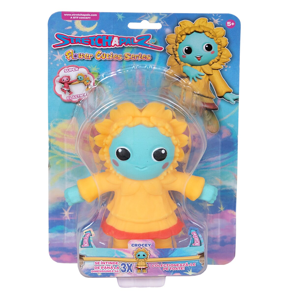 Stretchapalz Figurina flexibila Flower Cuties Crocey