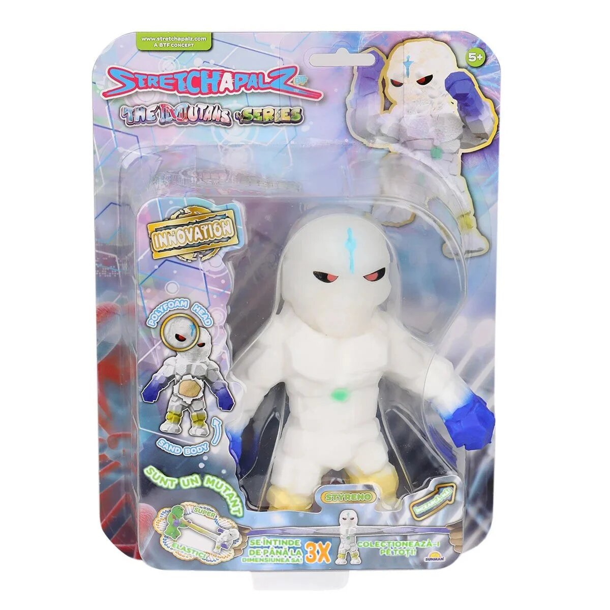 Stretchapalz Figurina flexibila The Mutans Styreno