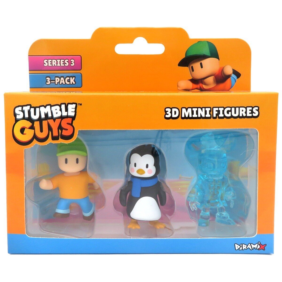 Stumble Guys Set 3 mini figurine 3D S3