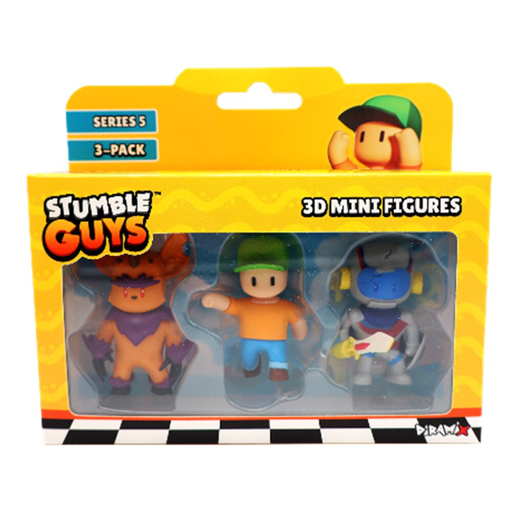 Stumble Guys Set 3 mini figurine 3D S5