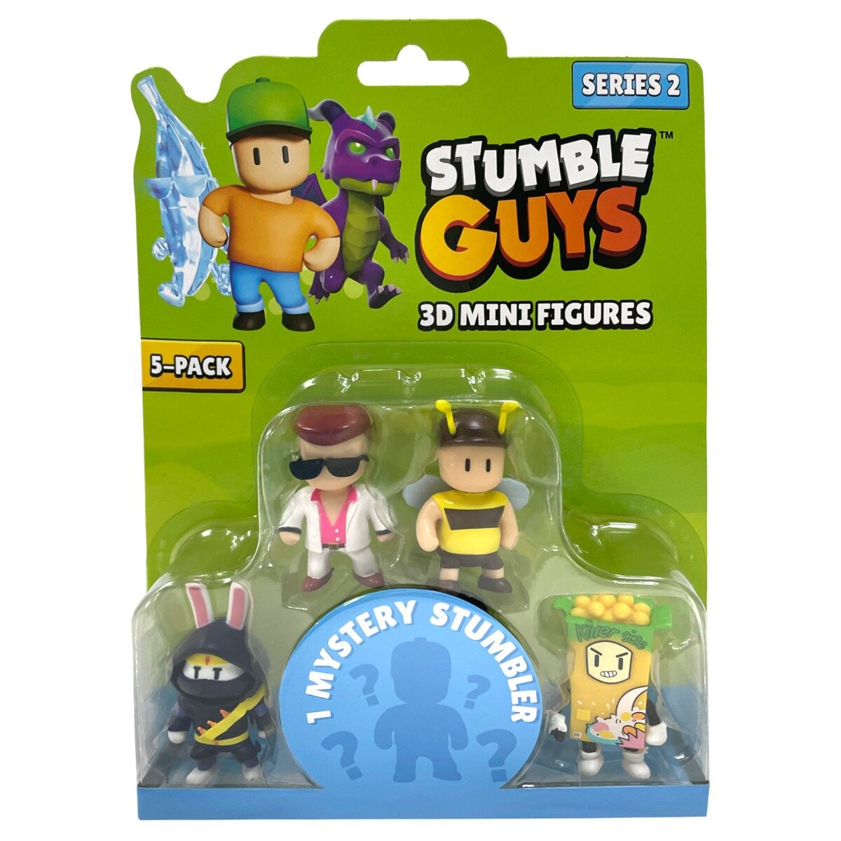 Stumble Guys Set 5 mini figurine 3D S2