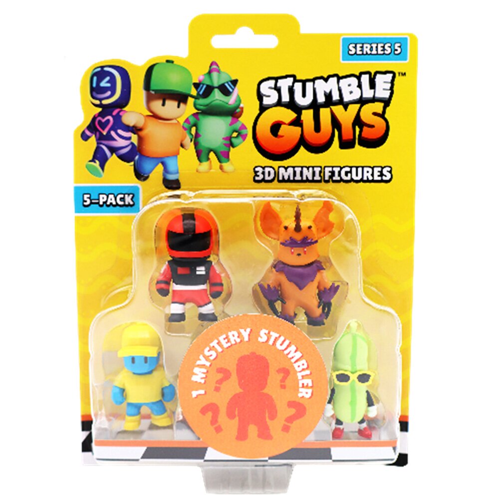 Stumble Guys Set 5 mini figurine 3D S5