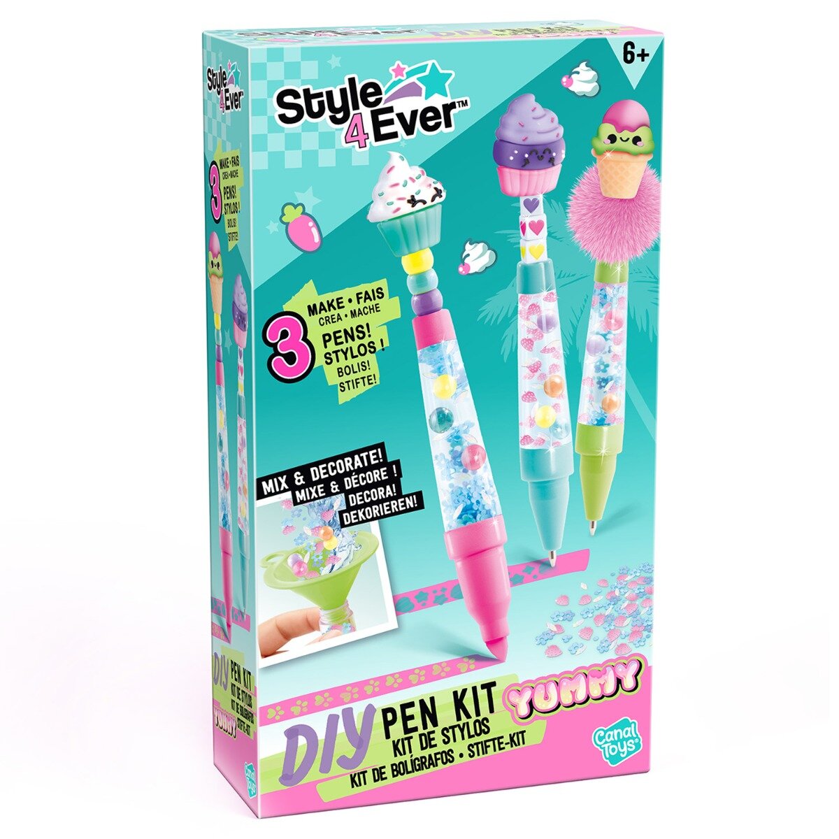 Style 4 Ever Set de creat 3 pixuri Yummy