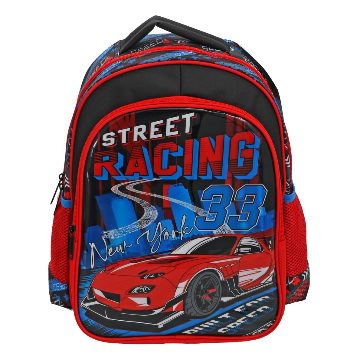 Sun Design Ghiozdan cu 2 compartimente Street Racing