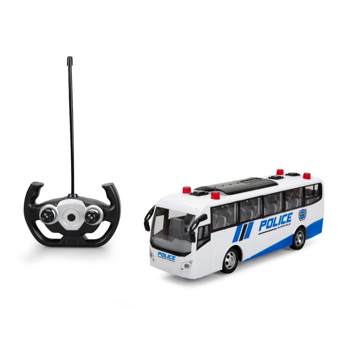 Suncon Autobuz de politie cu telecomanda 30 cm