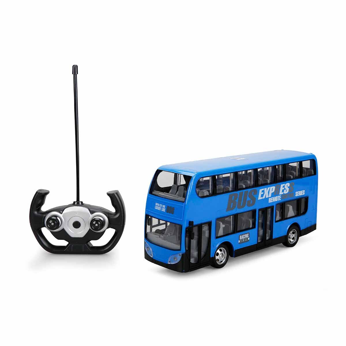 Suncon Autobuz etajat cu telecomanda Albastru