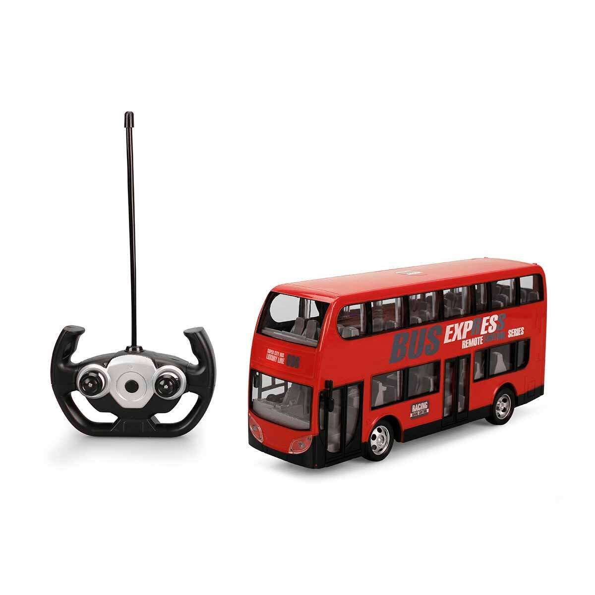 Suncon Autobuz etajat cu telecomanda Rosu