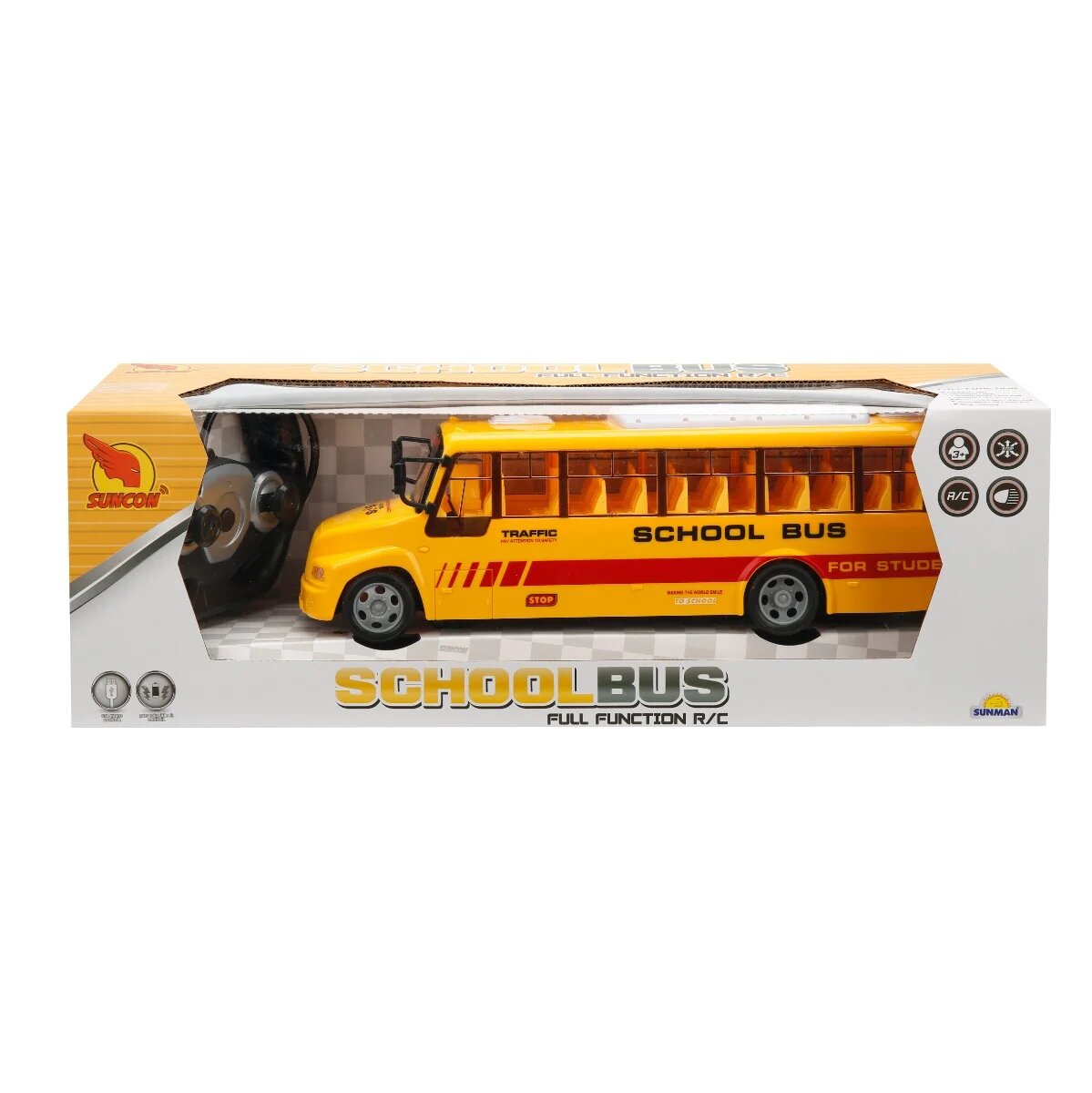 Suncon Autobuz scolar cu telecomanda