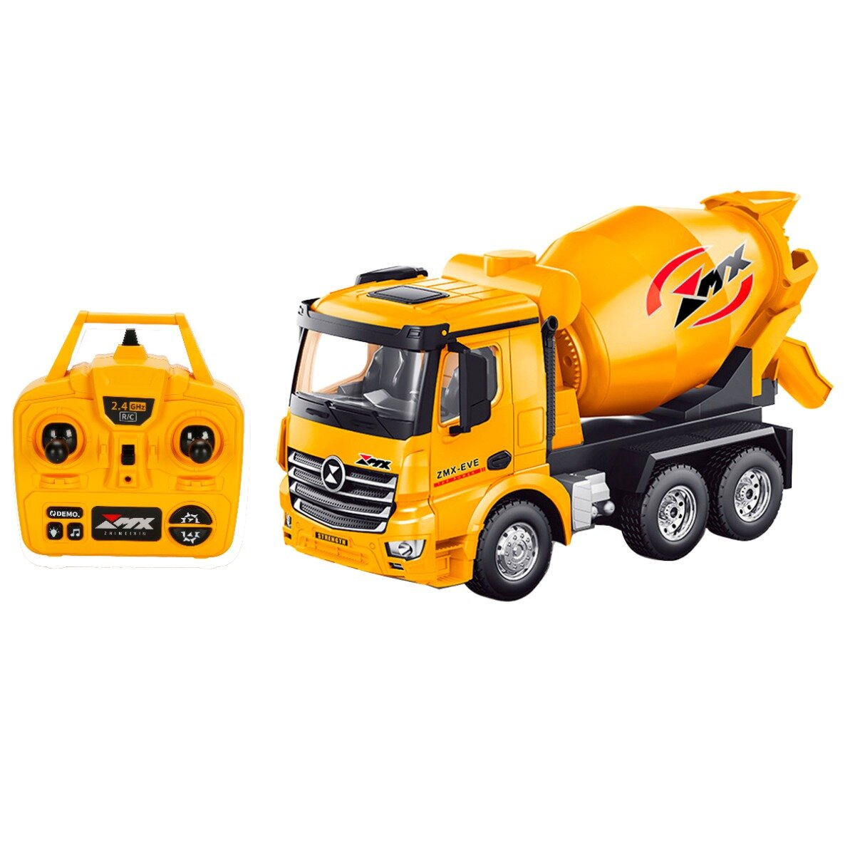 Suncon Betoniera cu telecomanda si lumini Cement Mixer Truck 1:18