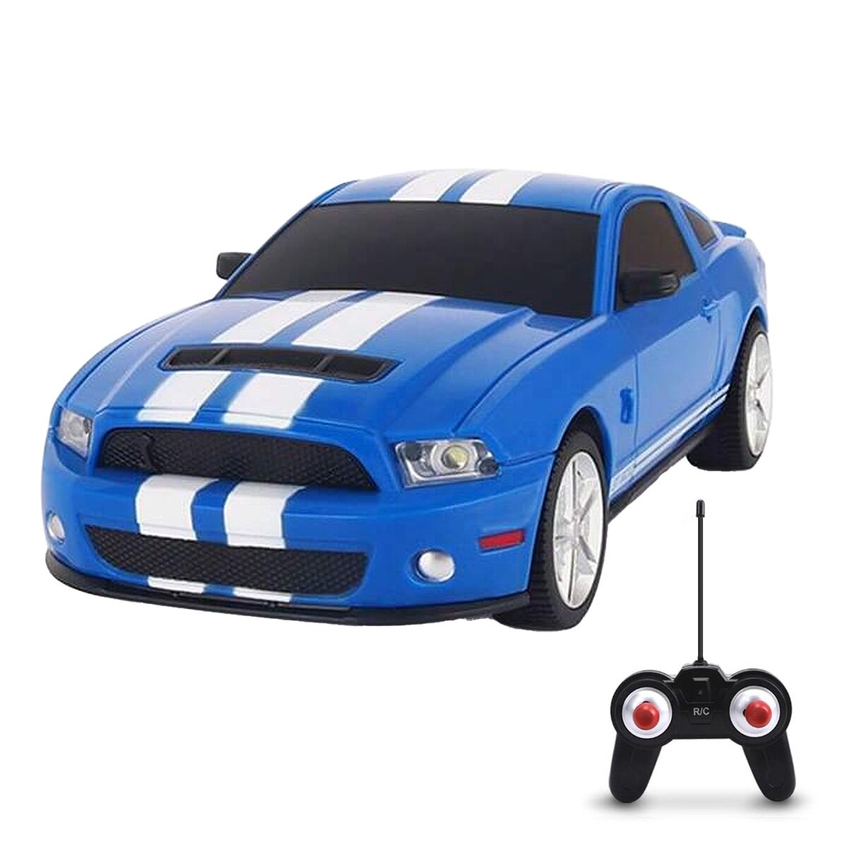 Suncon Masina cu telecomanda Ford Mustang Shelby GT500 1:24 Albastru