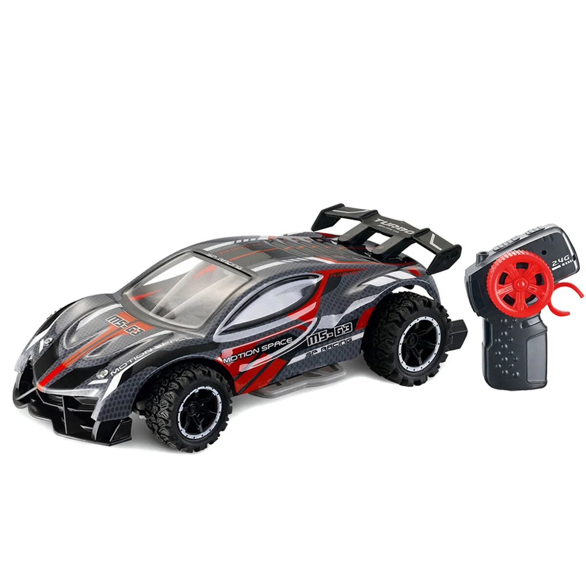 Suncon Masina sport cu telecomanda 1:18 Rosu