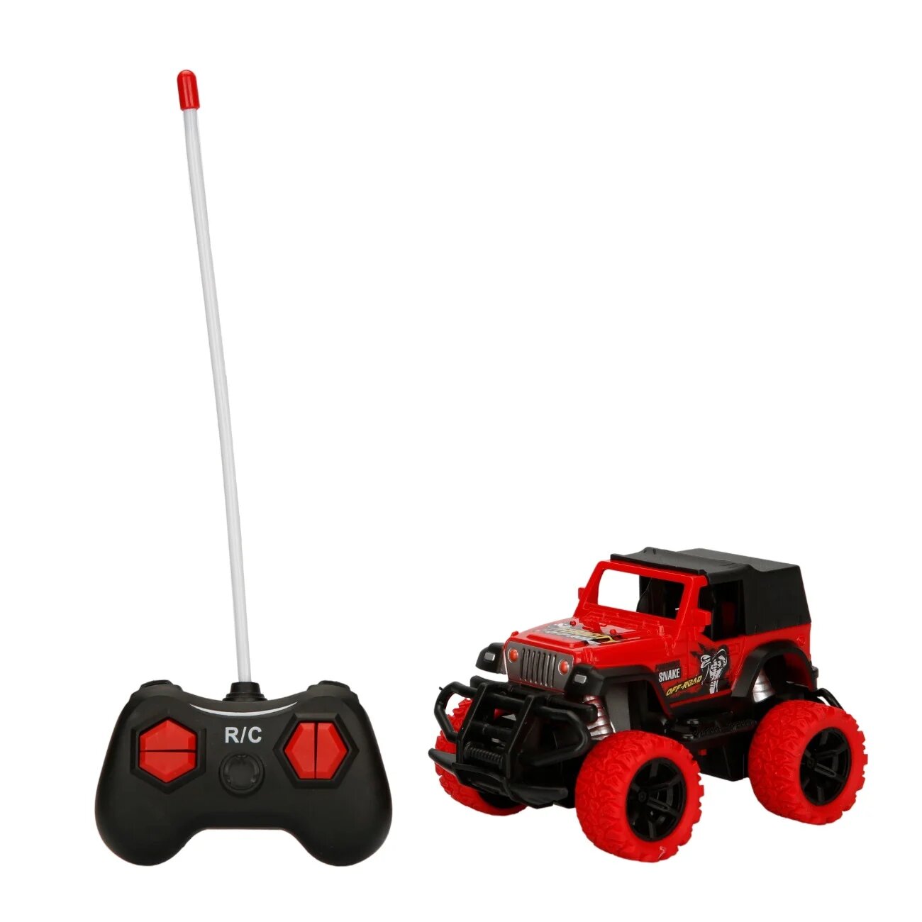 Suncon Mini masinuta cu prelata si telecomanda Mini Climber Portocaliu 1:43