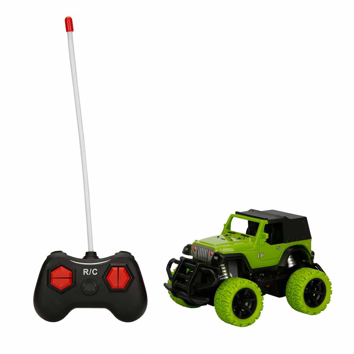 Suncon Mini masinuta cu telecomanda si prelata 1:43 Verde
