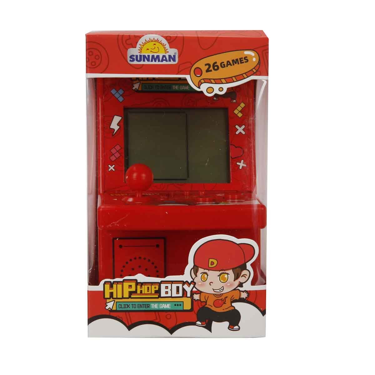 Sunman Consola portabila cu 26 de jocuri Arcade Boy