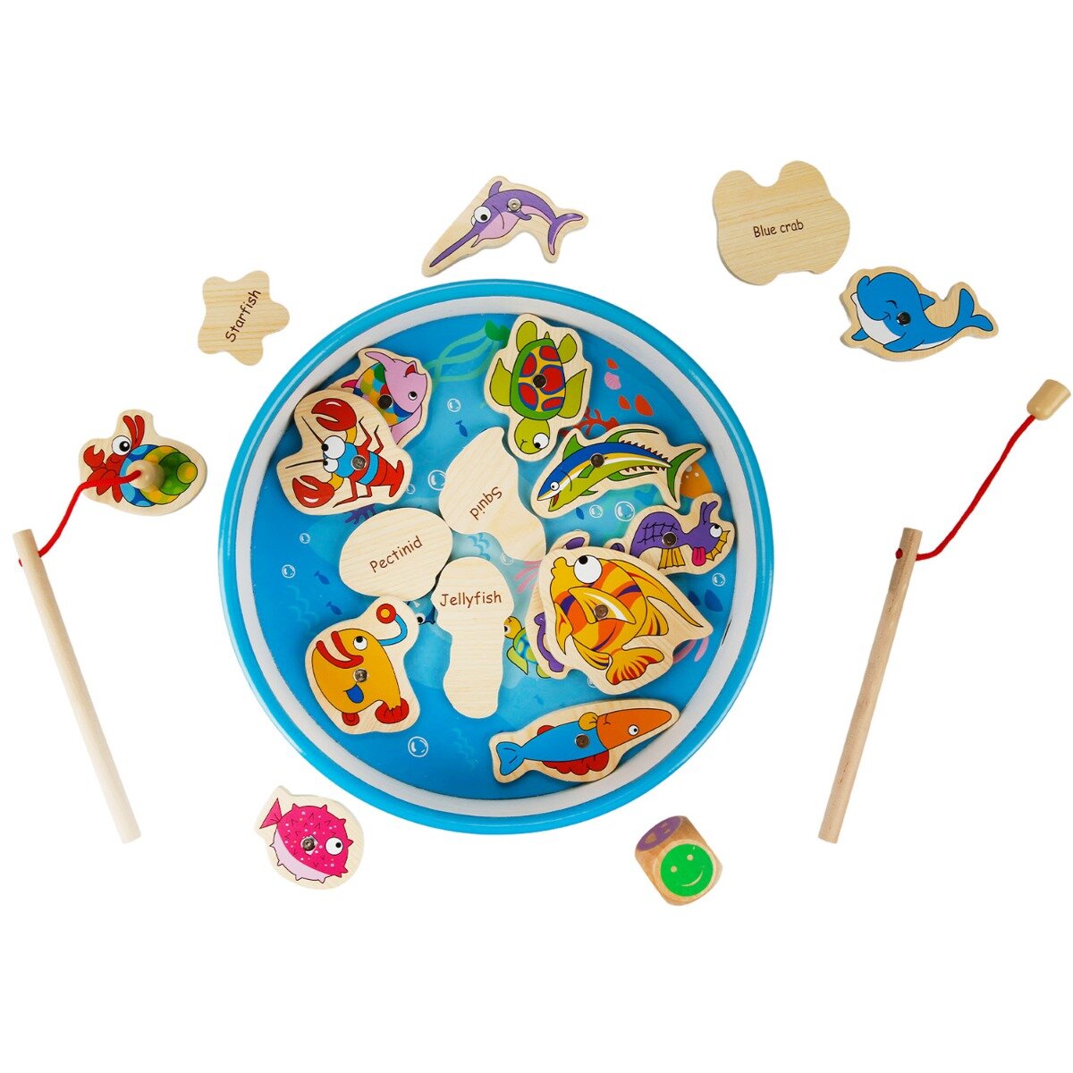 Sunman Joc magnetic de pescuit 20 piese