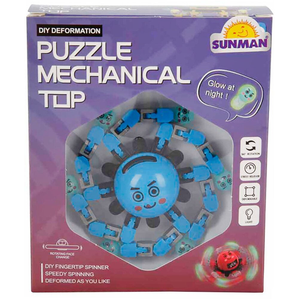 Sunman Jucarie antistres Fidget Spinner transformabil