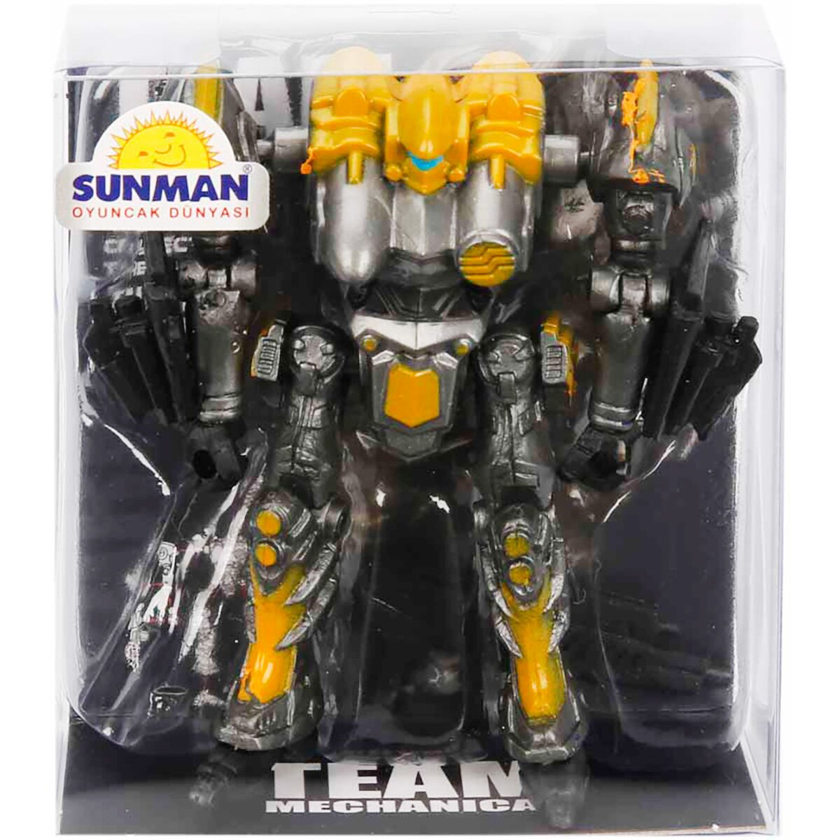 Sunman Mini Robot Galben 9 cm