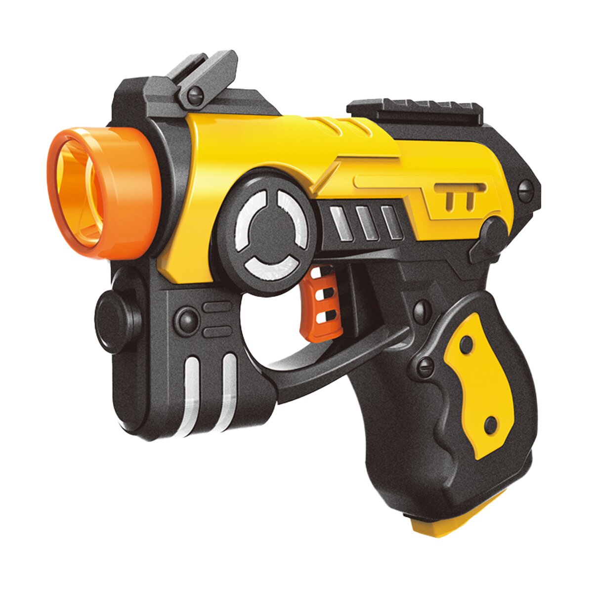Sunman Pistol de jucarie cu lumini si sunete Space Patrol Galben