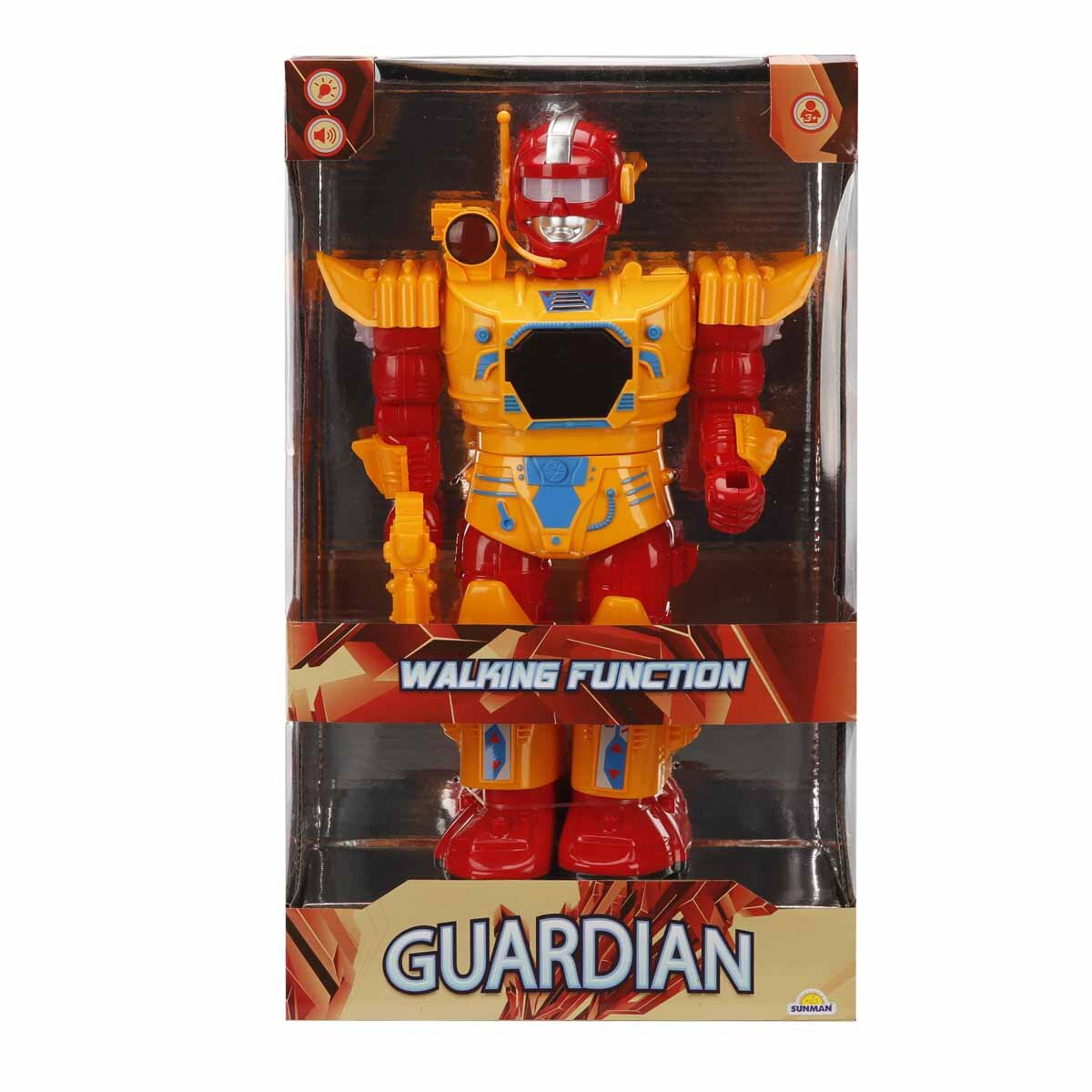 Sunman Robot cu sunete si lumini Guardian 32 cm