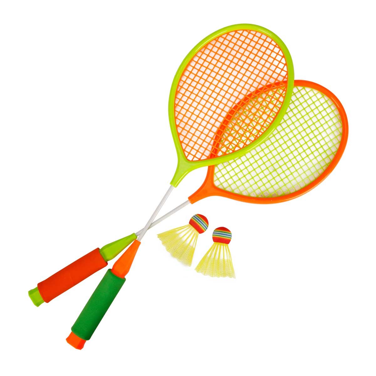Sunman Set badminton cu 2 rachete si 2 fluturasi