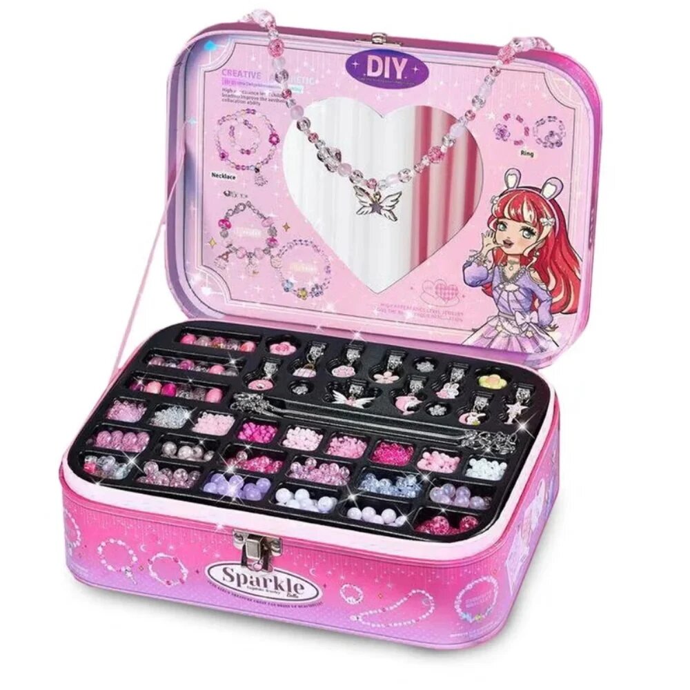 Sunman Set de creat bijuterii in cutie Bella Jewel Sparkle