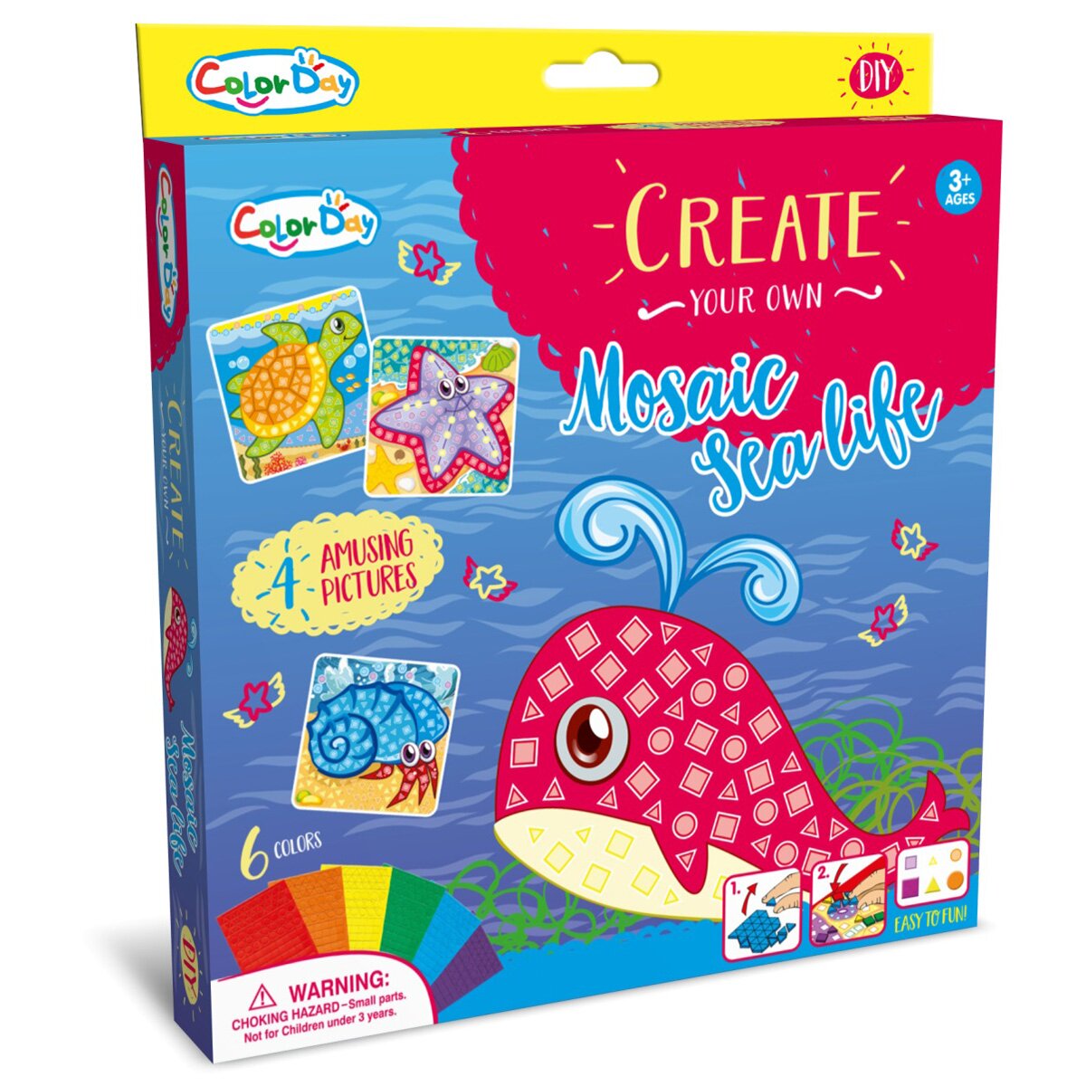 Sunman Set de creatie Color Day Mosaic Sea Life