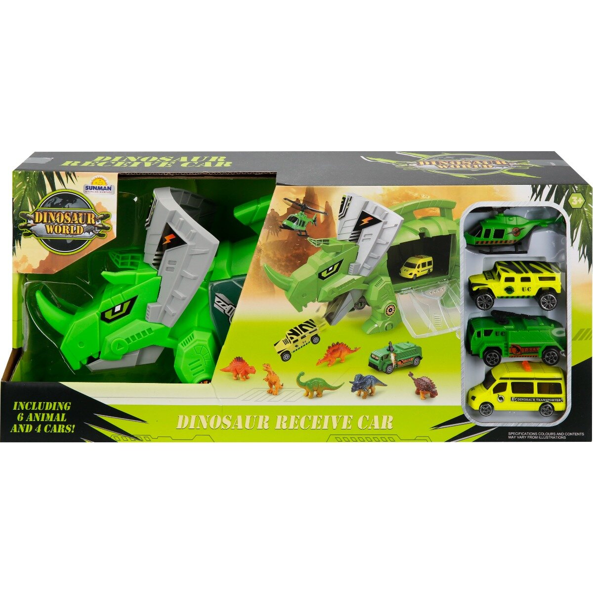 Sunman Set de joaca vanatorii de dinozauri