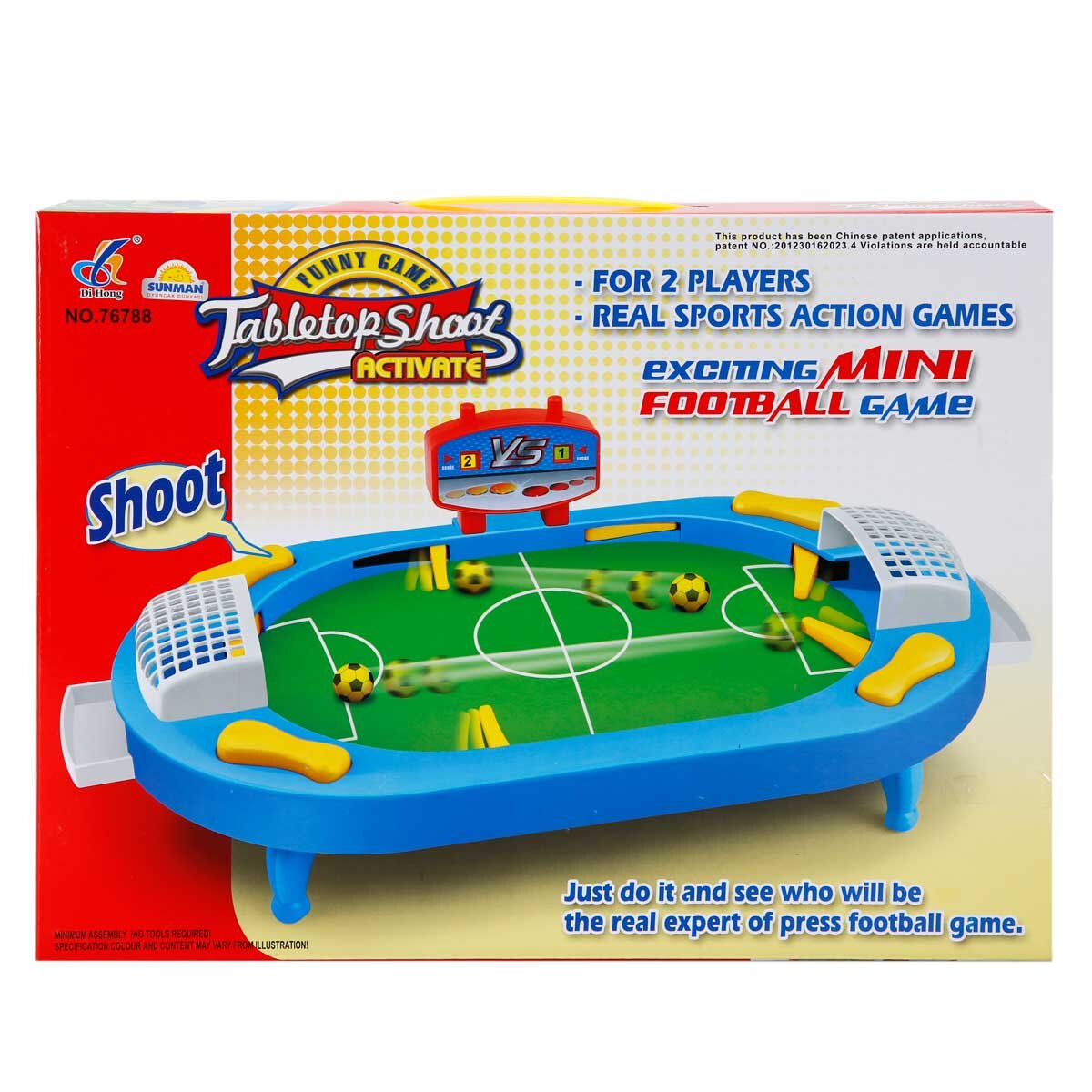 Sunman Set mini joc de masa Tabletop Shoot Fotbal 42 x 21 x 13 cm