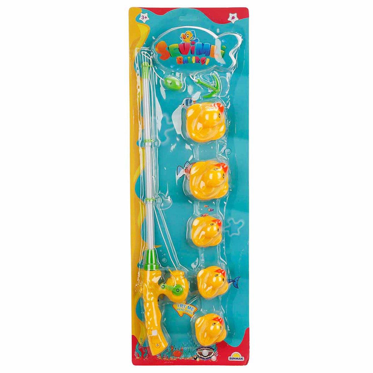 Sunman Set undita de pescuit cu lumini si accesorii Ratuste