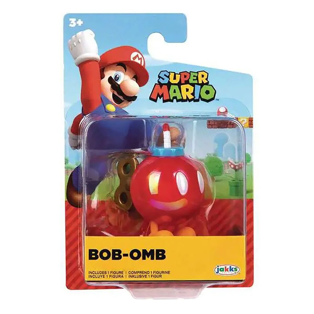 Super Mario Figurina articulata Bob Omb 6 cm