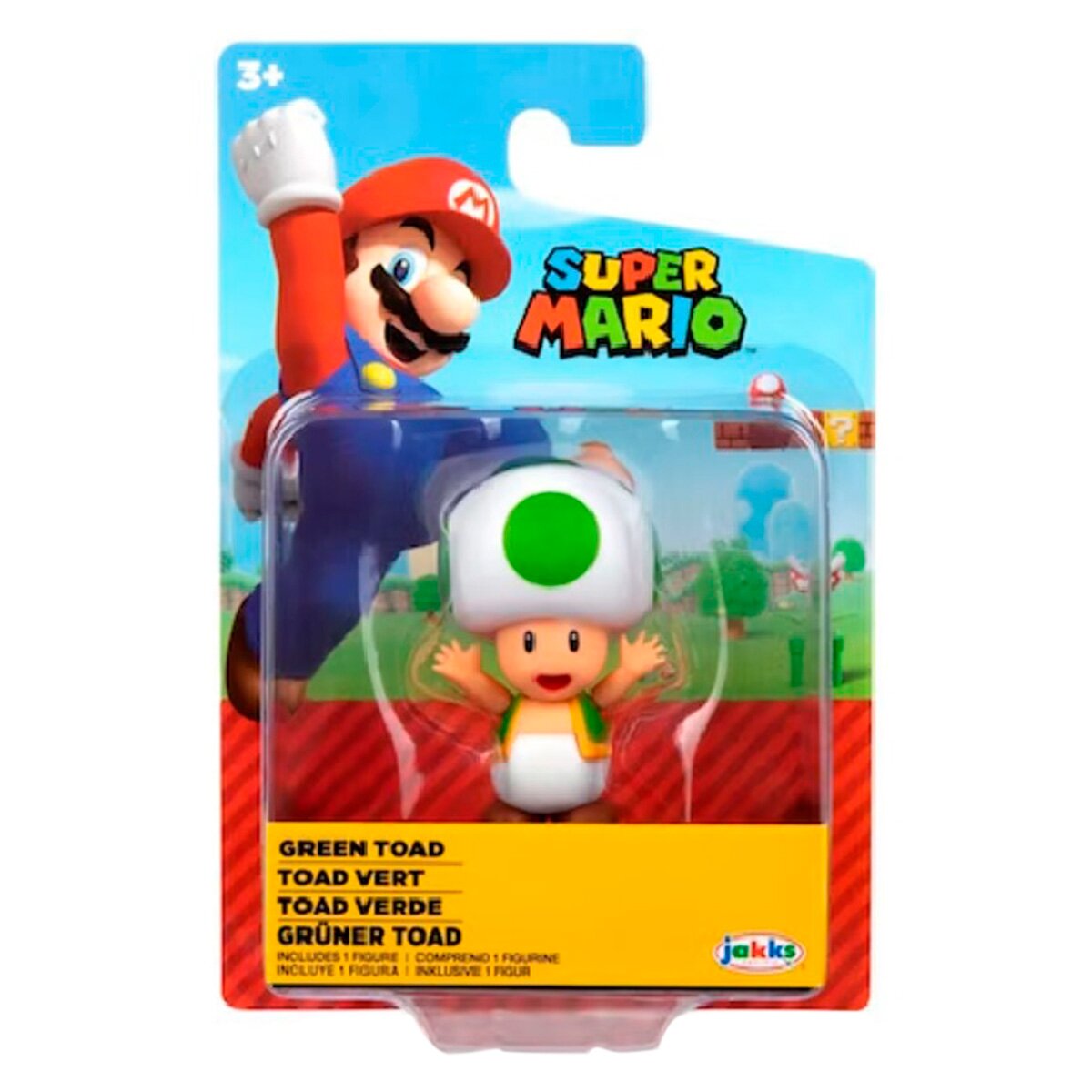 Super Mario Figurina articulata Green Toad 6 cm