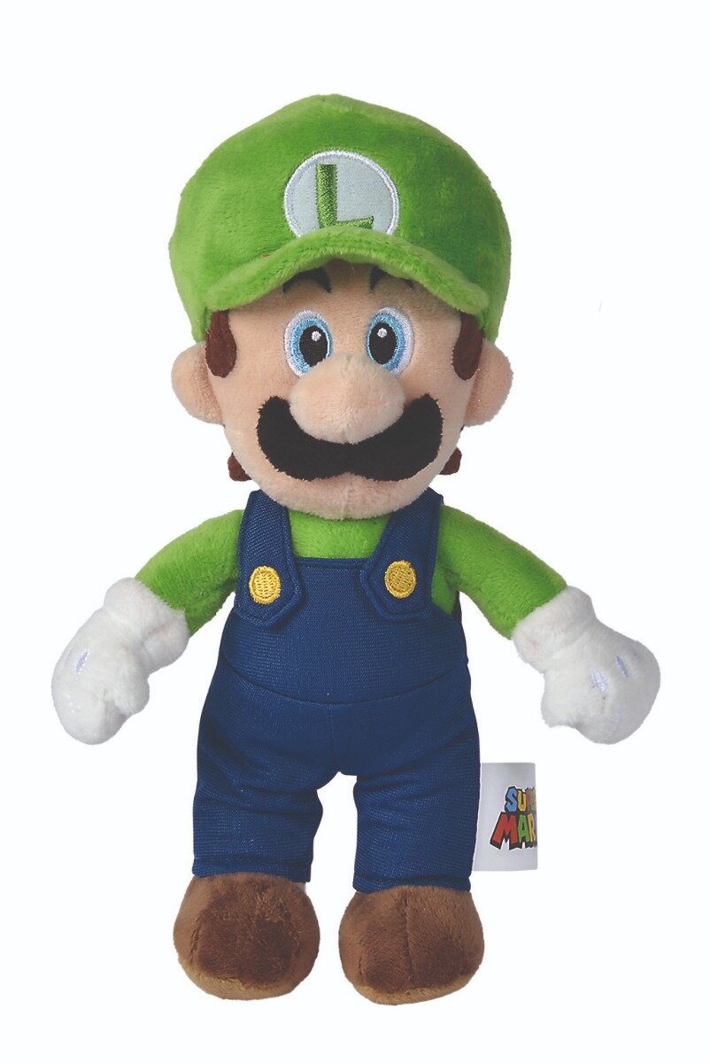Super Mario Jucarie de plus Luigi 20 cm