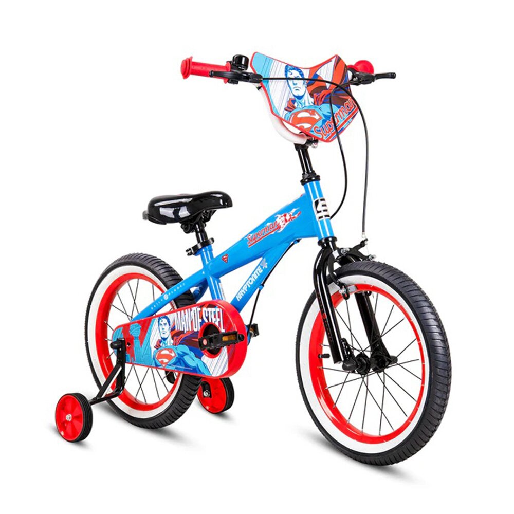 Superman Bicicleta cu roti ajutatoare 16 inch