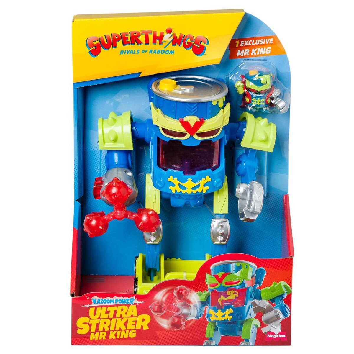 SuperThings Robot cu figurina Ultra Striker Mr King