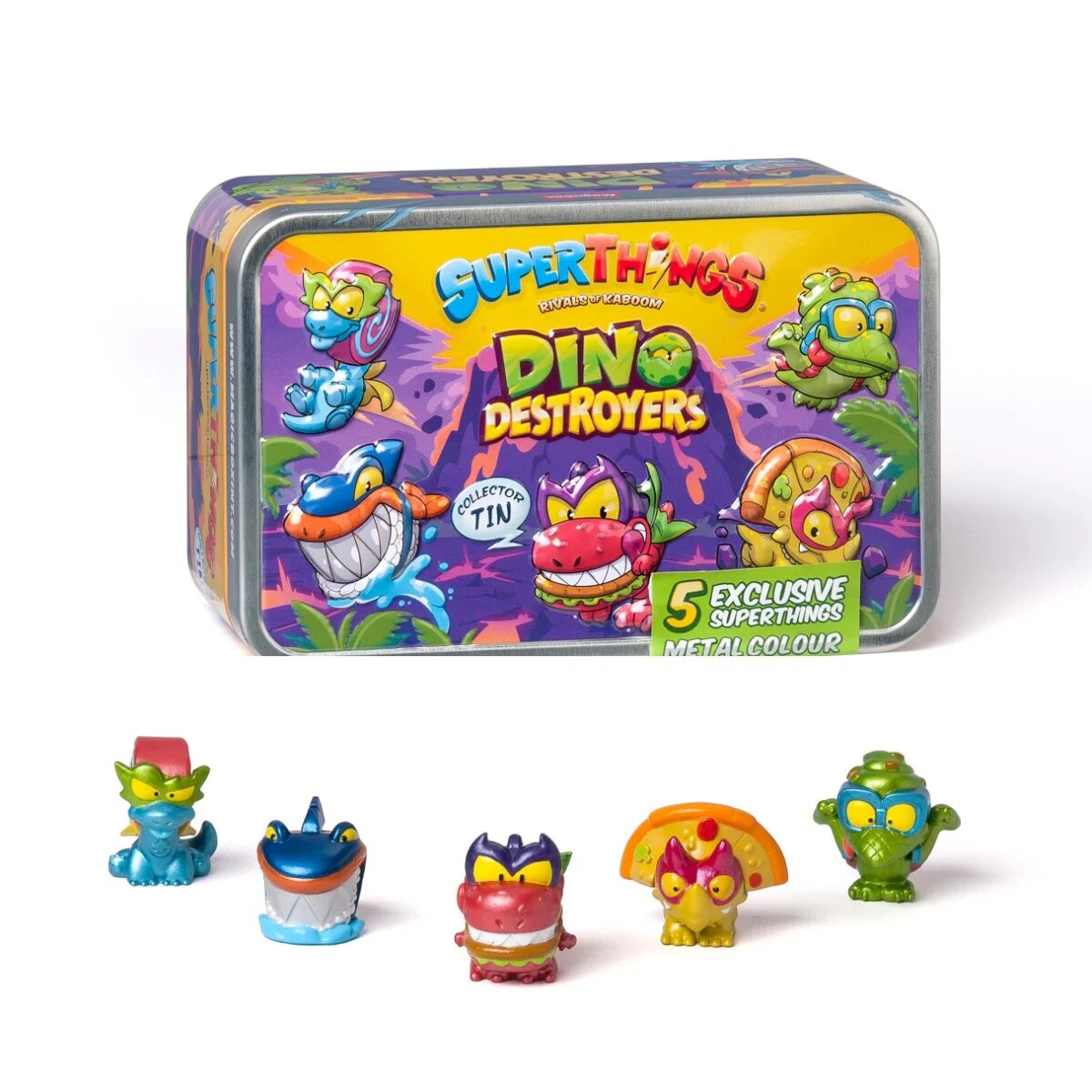 SuperThings Set 5 figurine in cutie Dino Destroyers