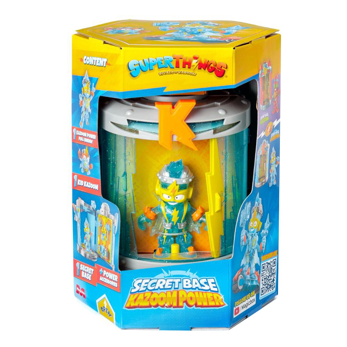 SuperThings Set de joaca Baza Secreta Kazoom Power