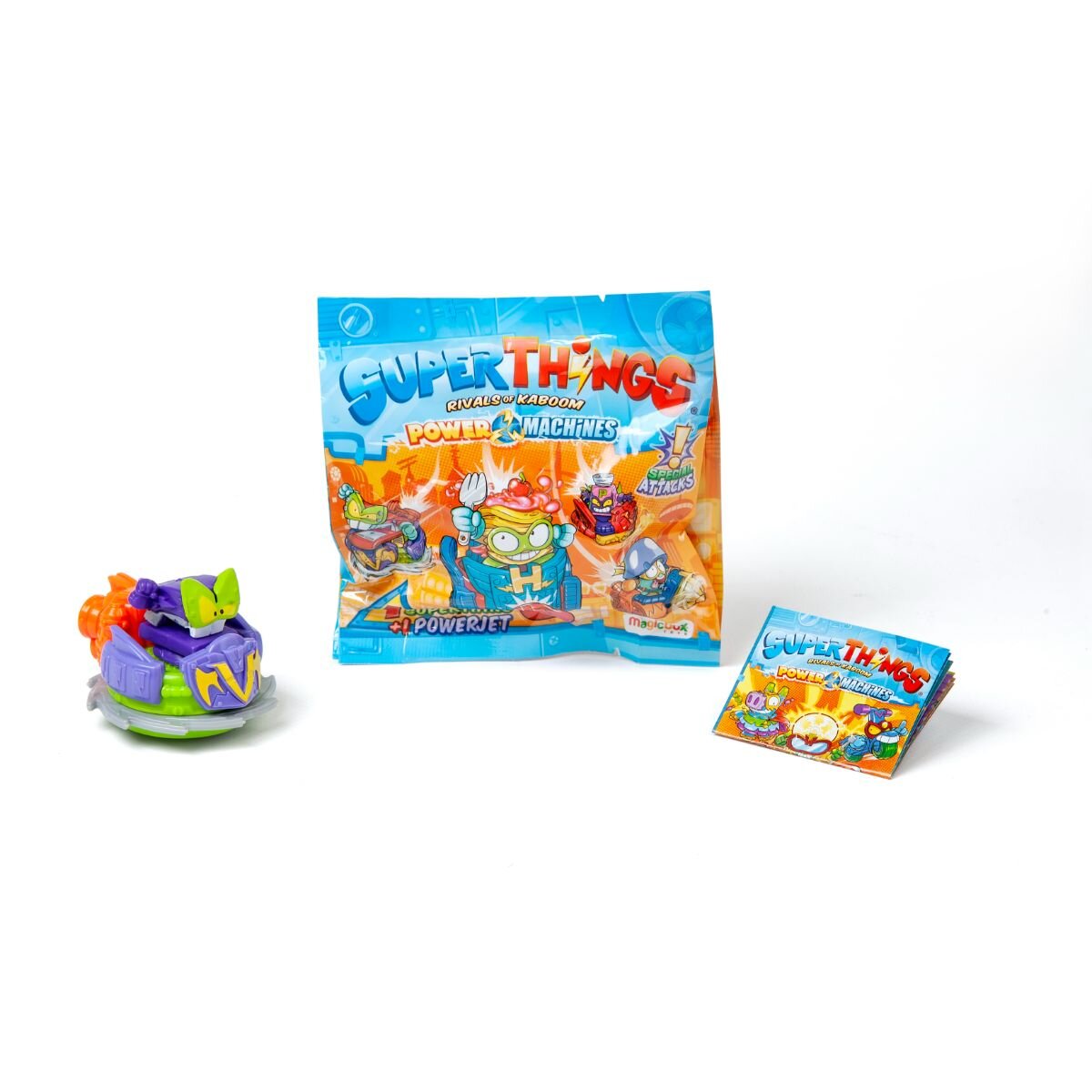 SuperThings Set figurina cu vehicul Power Jet