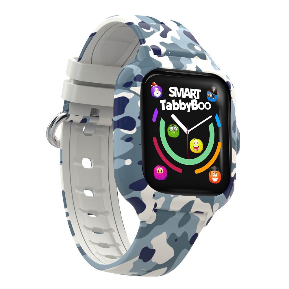 Tabby Boo Ceas smartwatch 4G GPS Ecran 1.4 inch Camouflage Grey