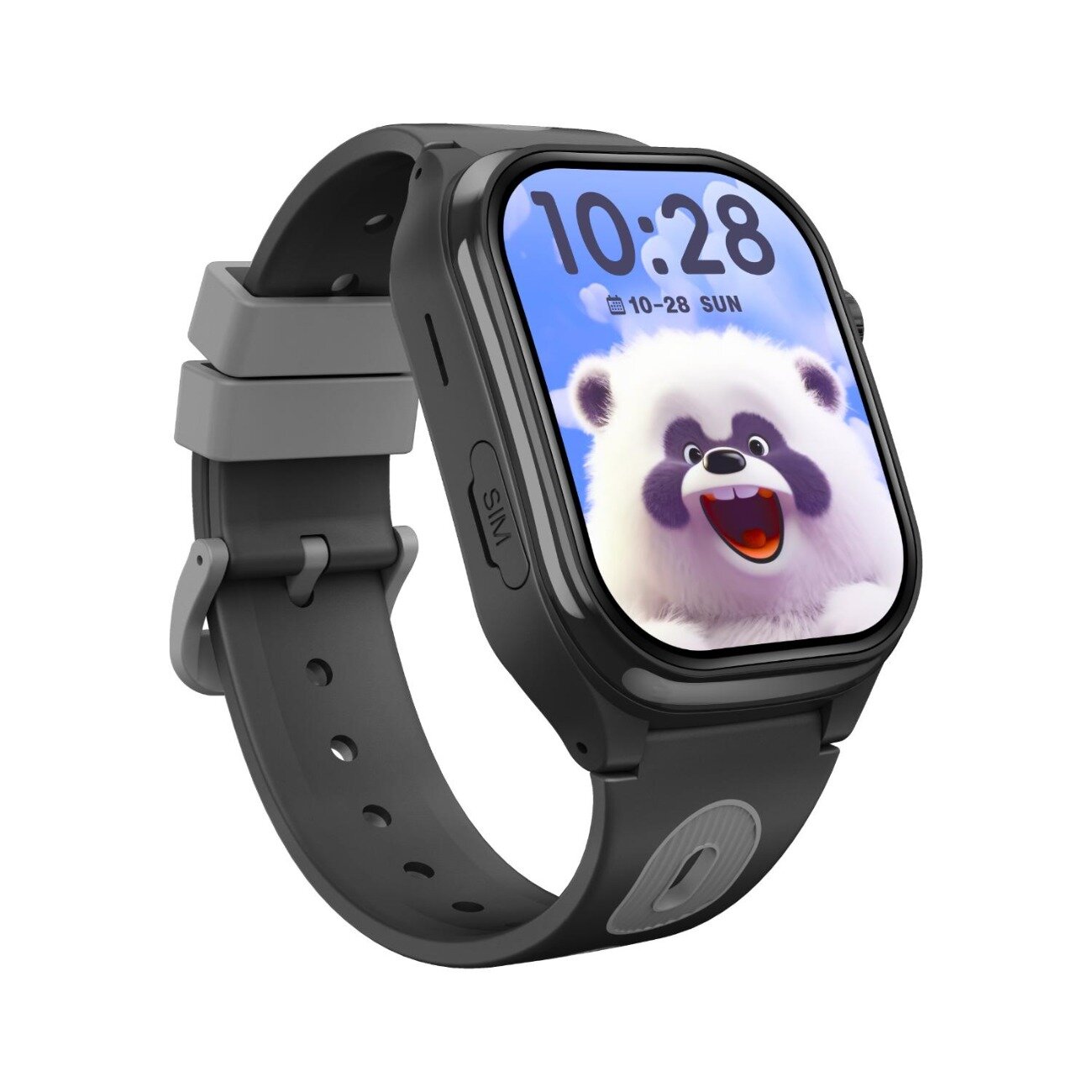 Tabby Boo Ceas smartwatch Smartwatch Vision 4G GPS Ecran HD Curbat 2 inch Black