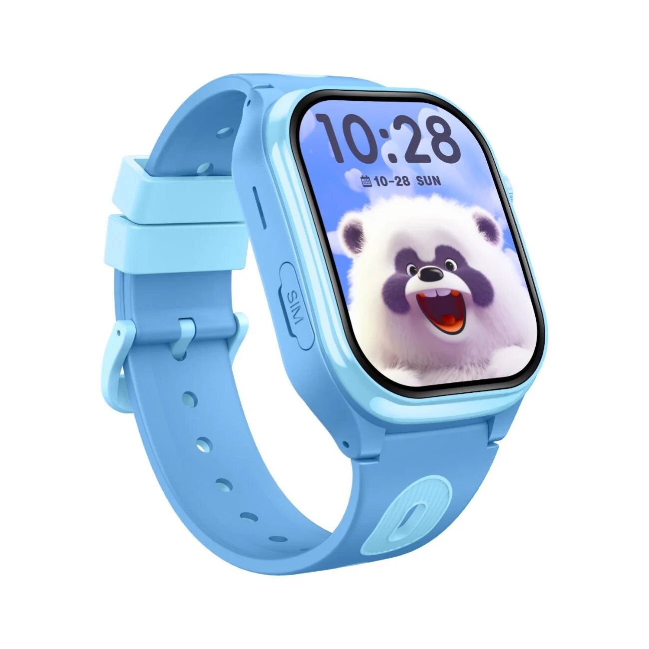 Tabby Boo Ceas smartwatch Smartwatch Vision 4G GPS Ecran HD Curbat 2 inch Blue